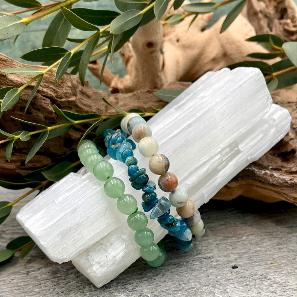 Healing Heart Bracelet Set - Sacred Circles Collection