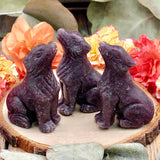 Lepidolite Wolf