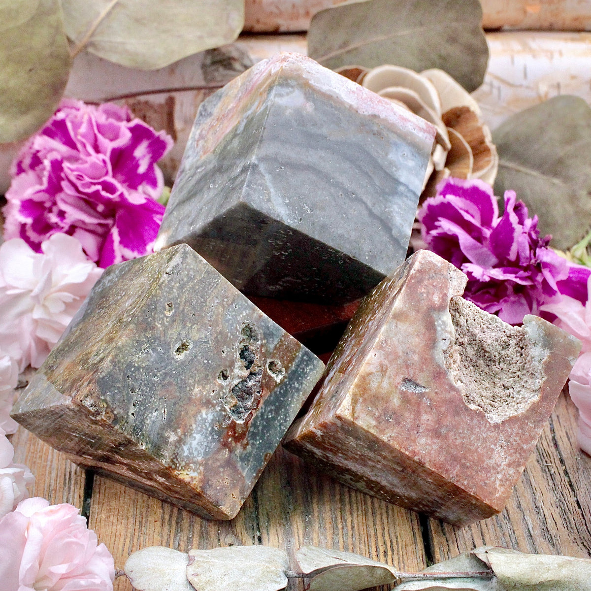 Ocean Jasper Cube A