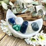 Intuition & Wisdom Crystal Moon Bowl Set