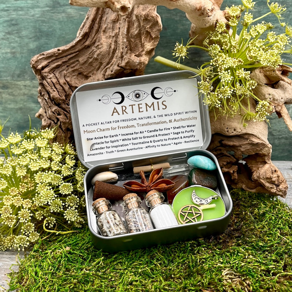 Artemis Pocket Altar Tin