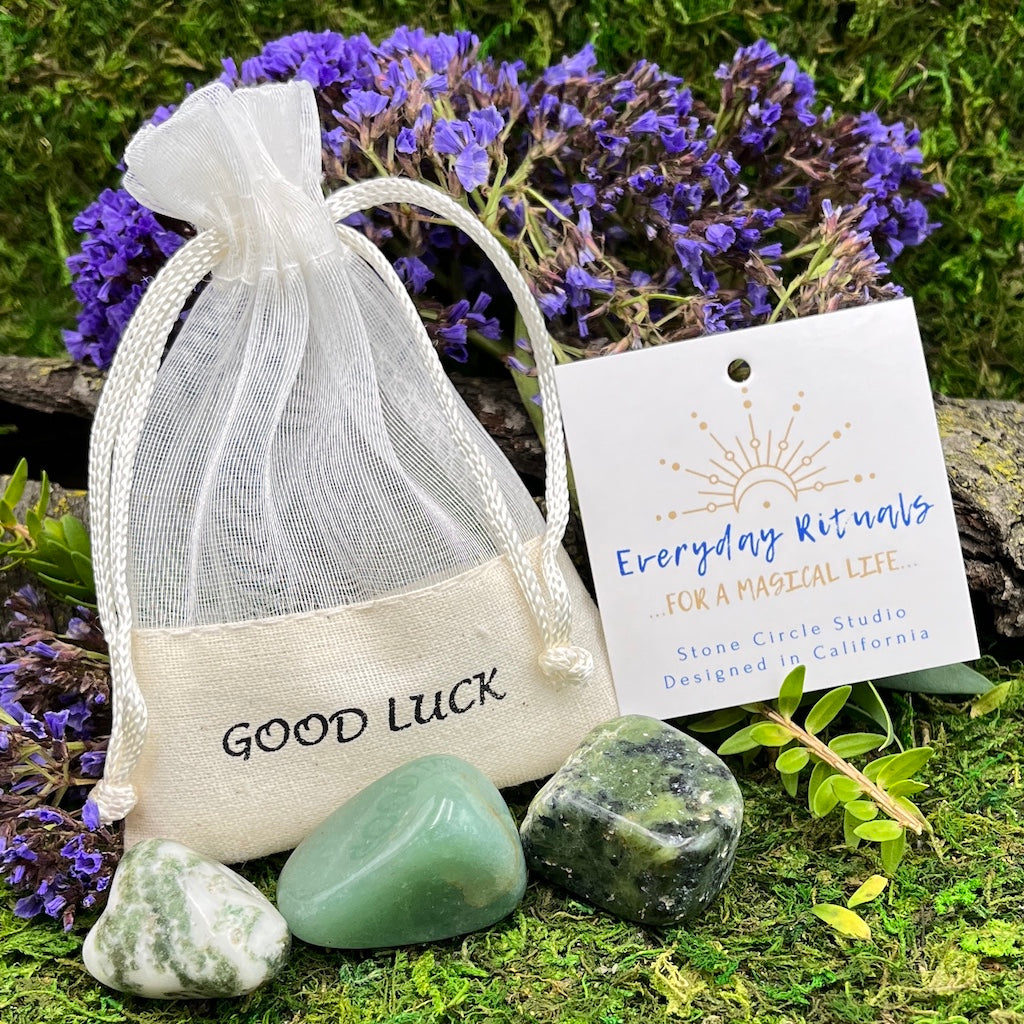 Good Luck - Pocket Rocks - Tumbled Stone Set
