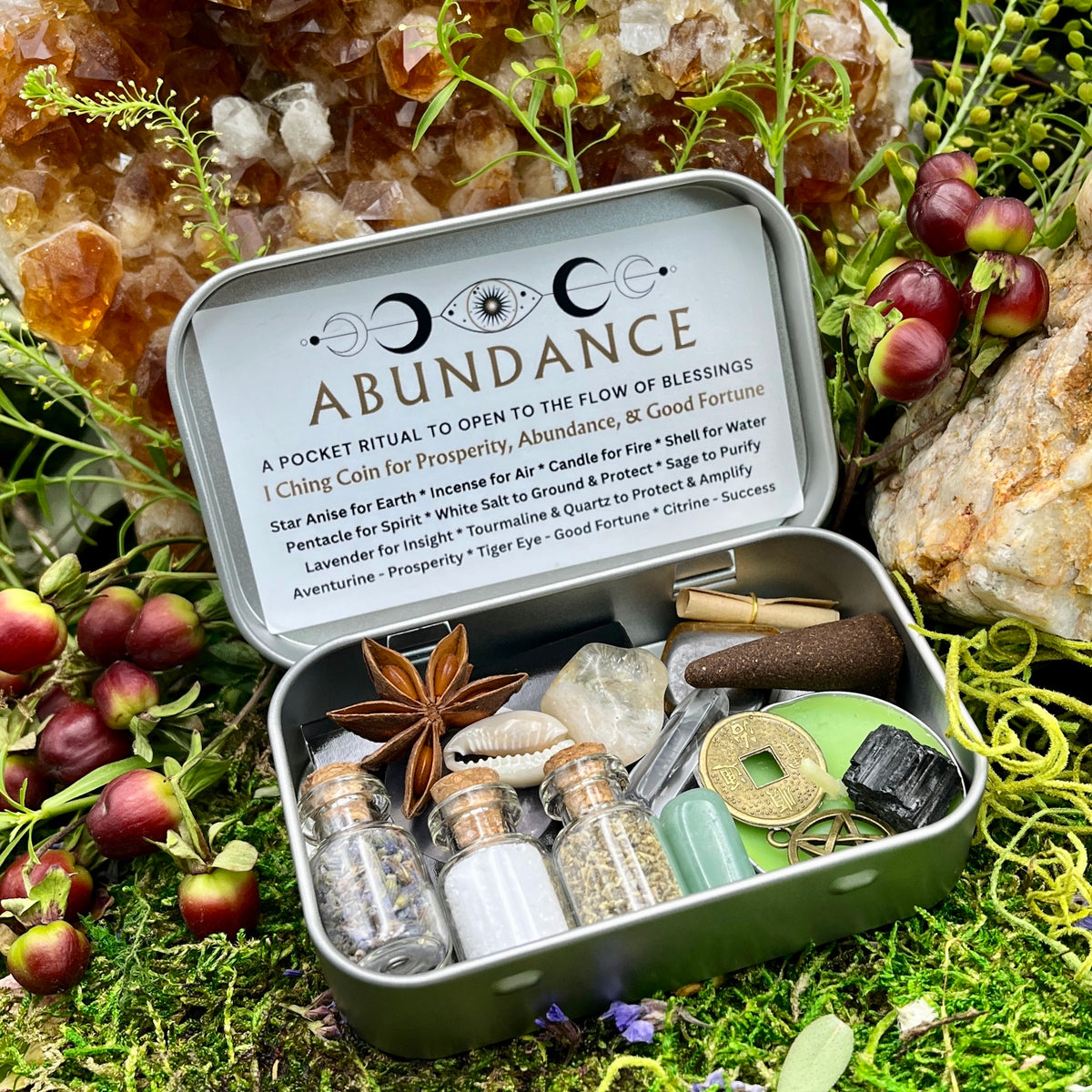 Abundance Pocket Spell Tin