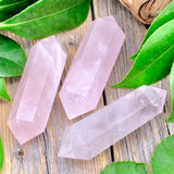 Rose Quartz Double Terminated Wand