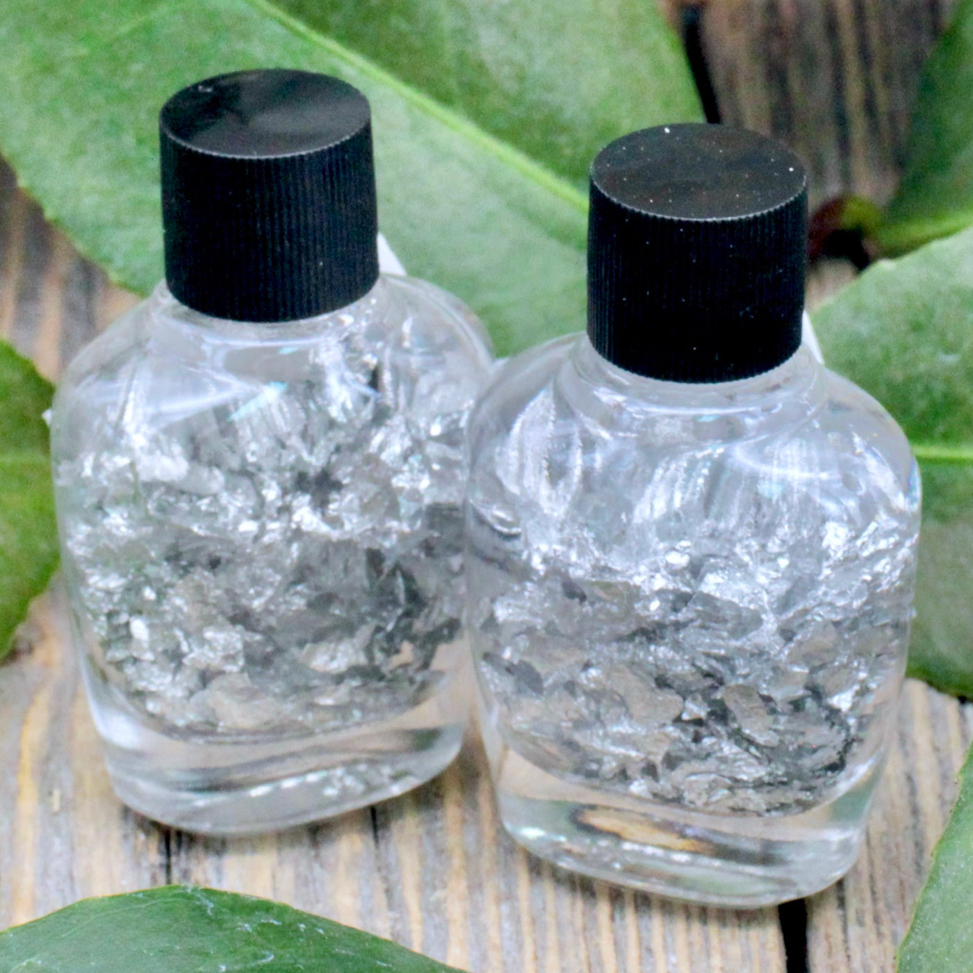 Silver Flakes Bottle