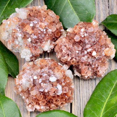 Raw Aragonite Cluster A