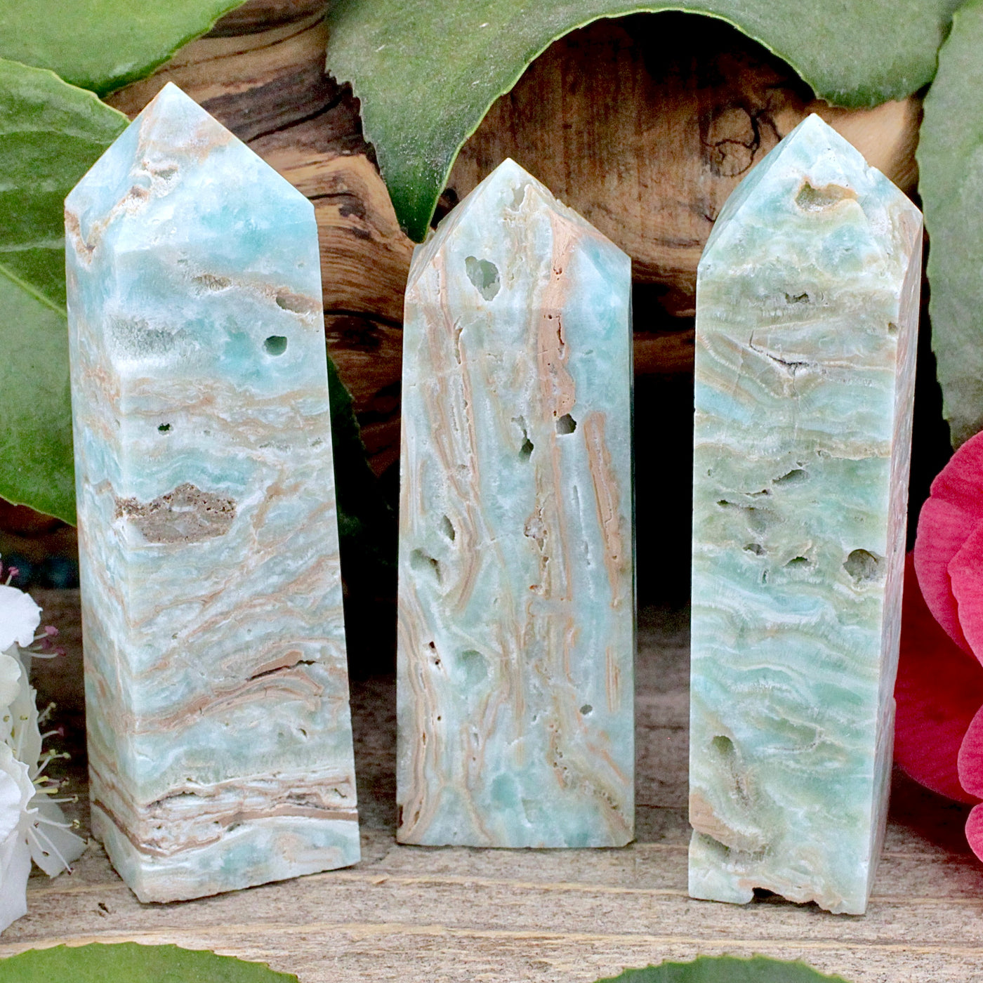 Caribbean Calcite Obelisk