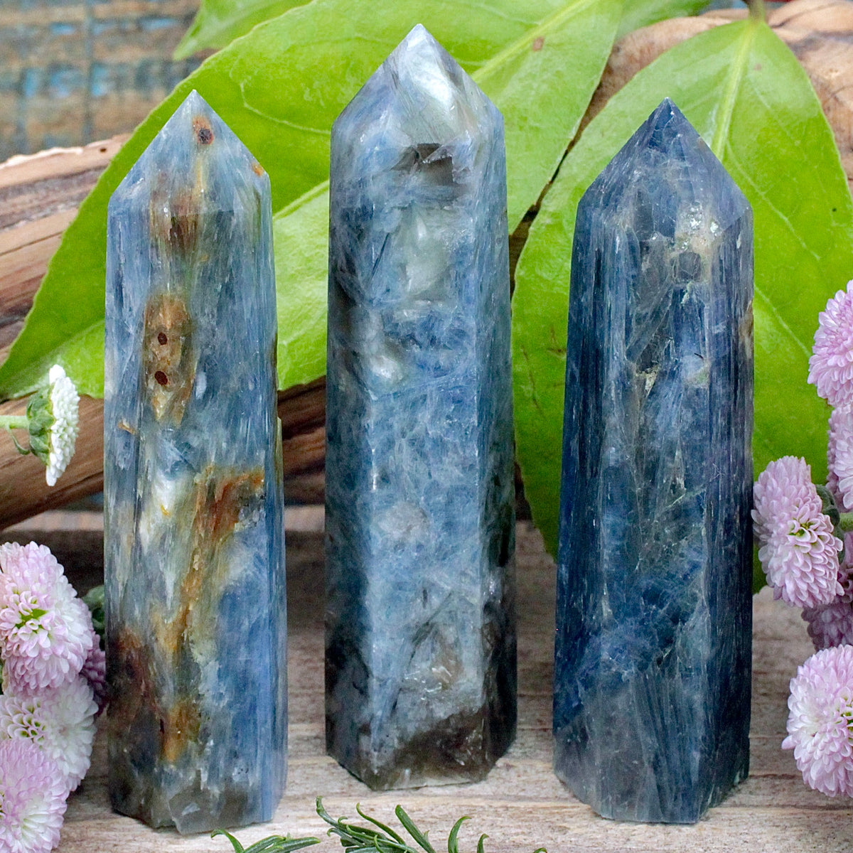 Blue Kyanite Tower