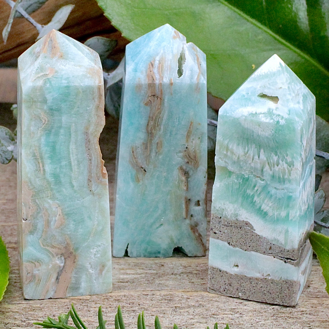 Caribbean Calcite Obelisk