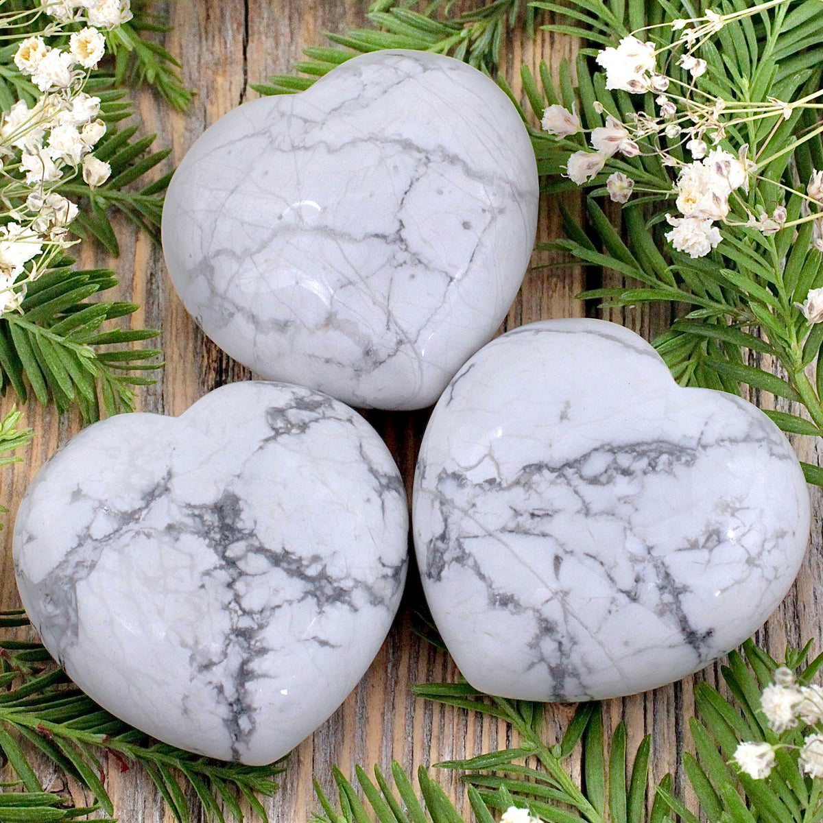 Howlite Mini Heart