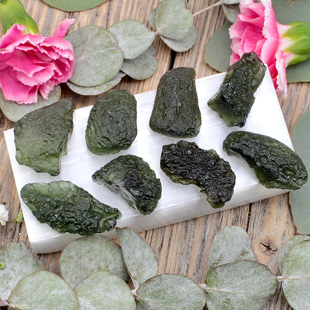 Moldavite Specimen - 6.0g -to- 6.2g
