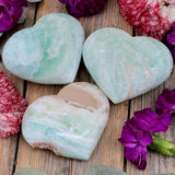Caribbean Calcite Heart