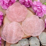 Rose Quartz Flower