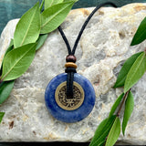 Pure Energy Blue Quartz Necklace - Sacred Earth Amulet
