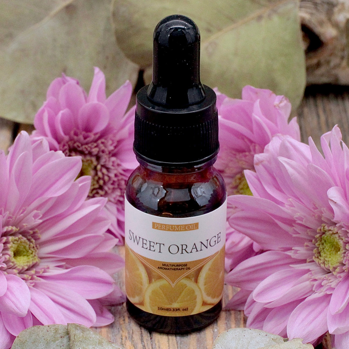 Sweet Orange Essential Oil with Dropper Cap