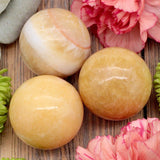 Yellow Calcite Sphere