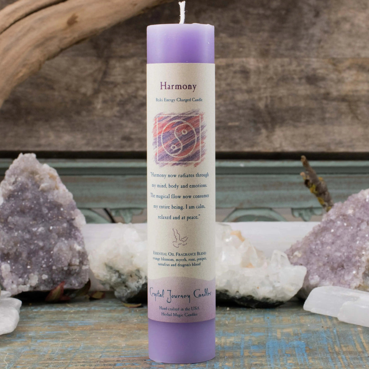 Harmony Herbal Magic Candle
