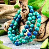 Chrysocolla Bracelet - 8mm
