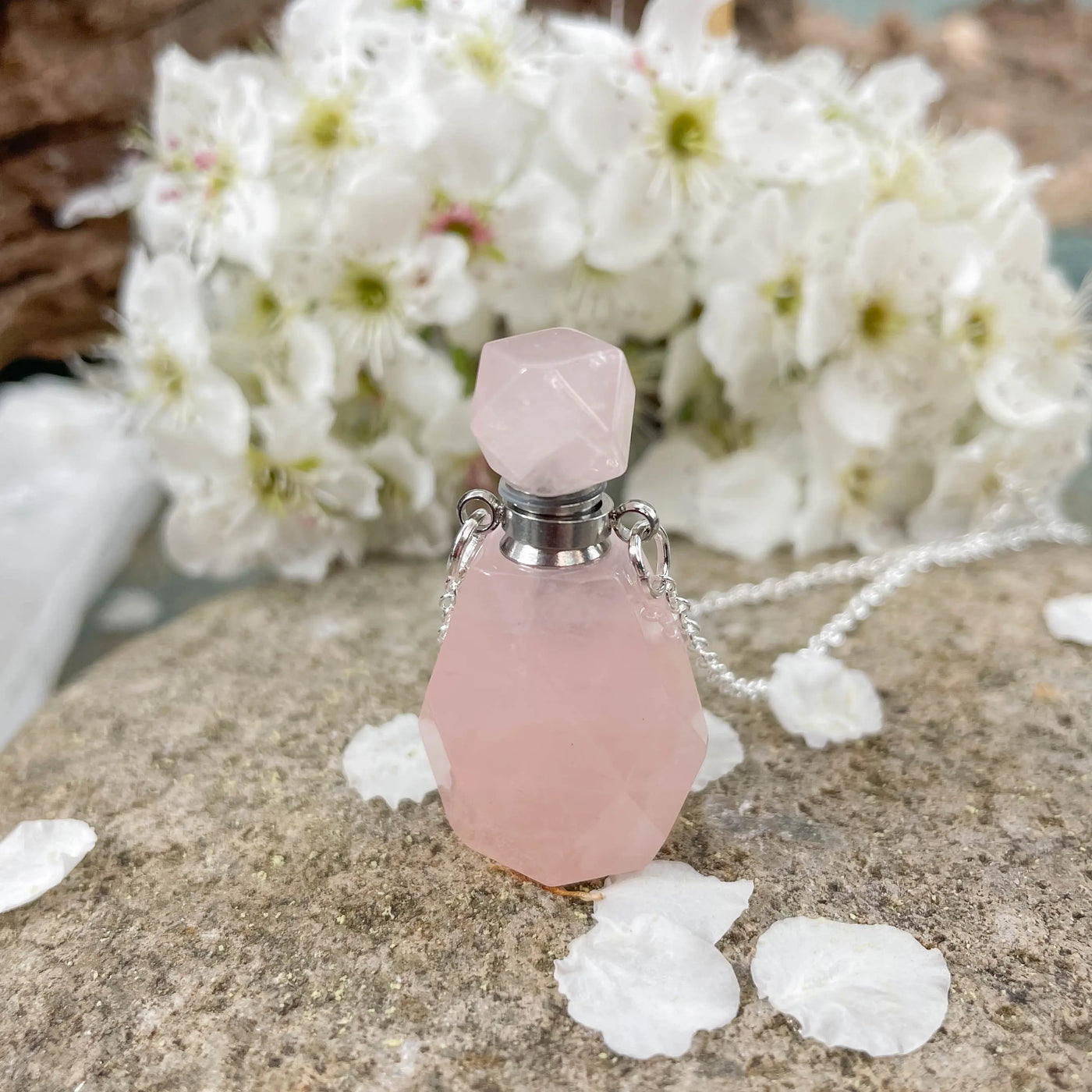 Crystal Vial Pendant Collection