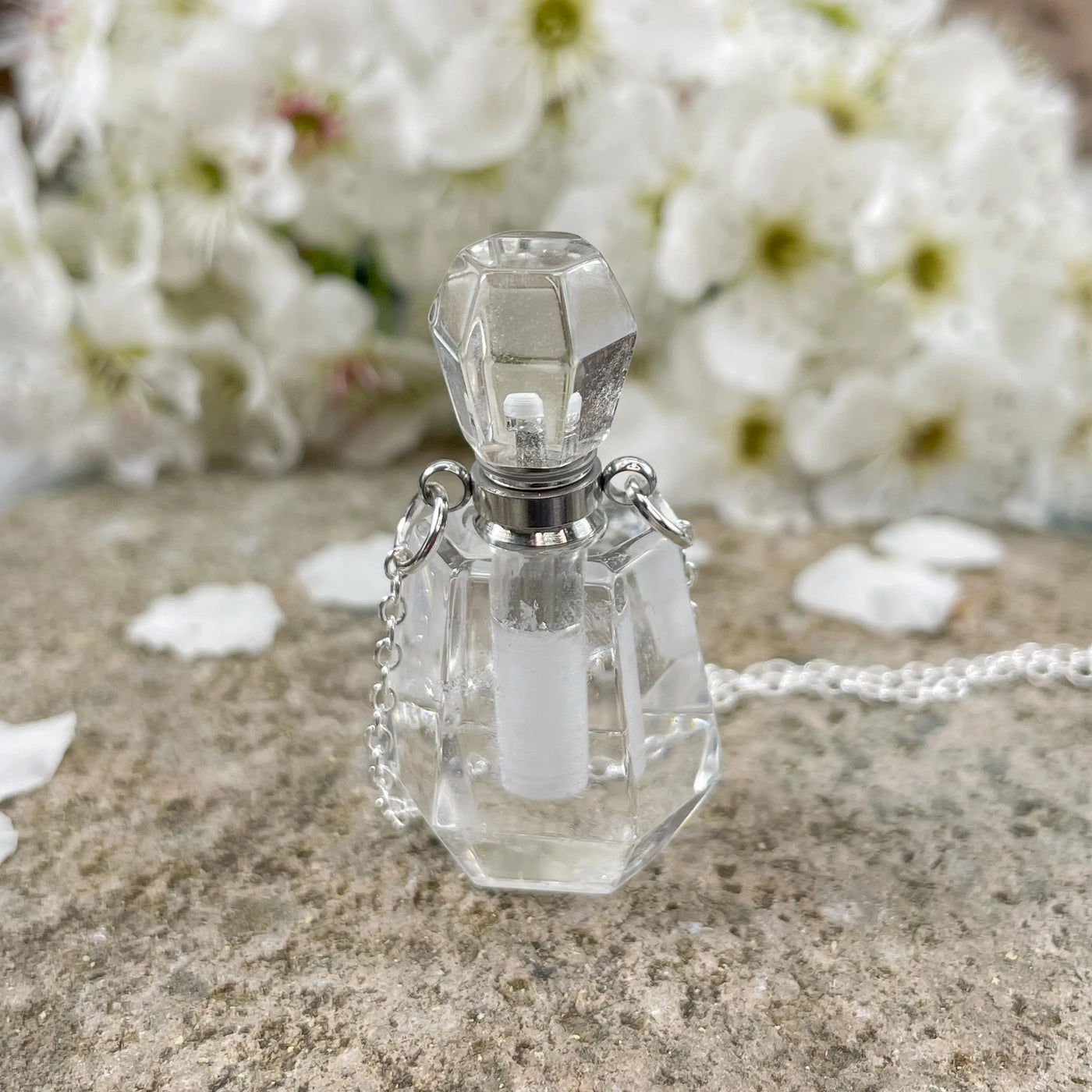 Crystal Vial Pendant Collection