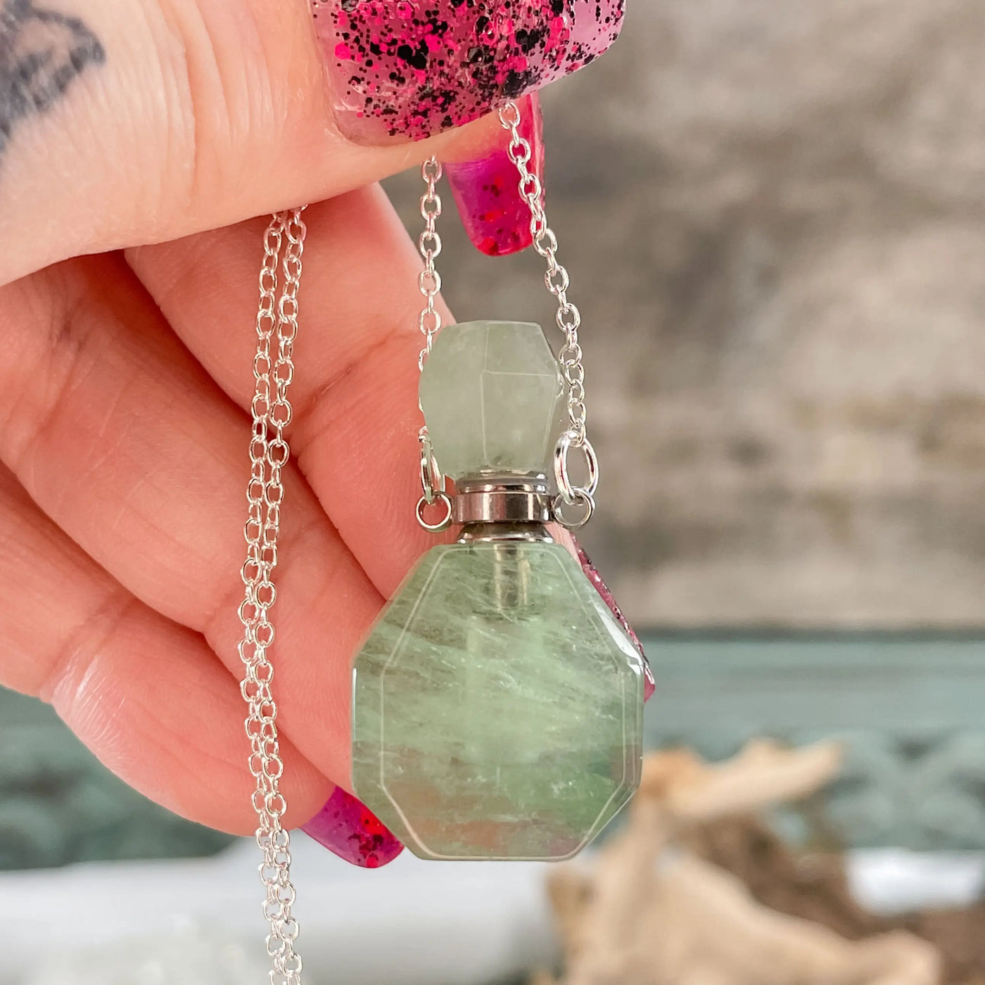Crystal Vial Pendant Collection
