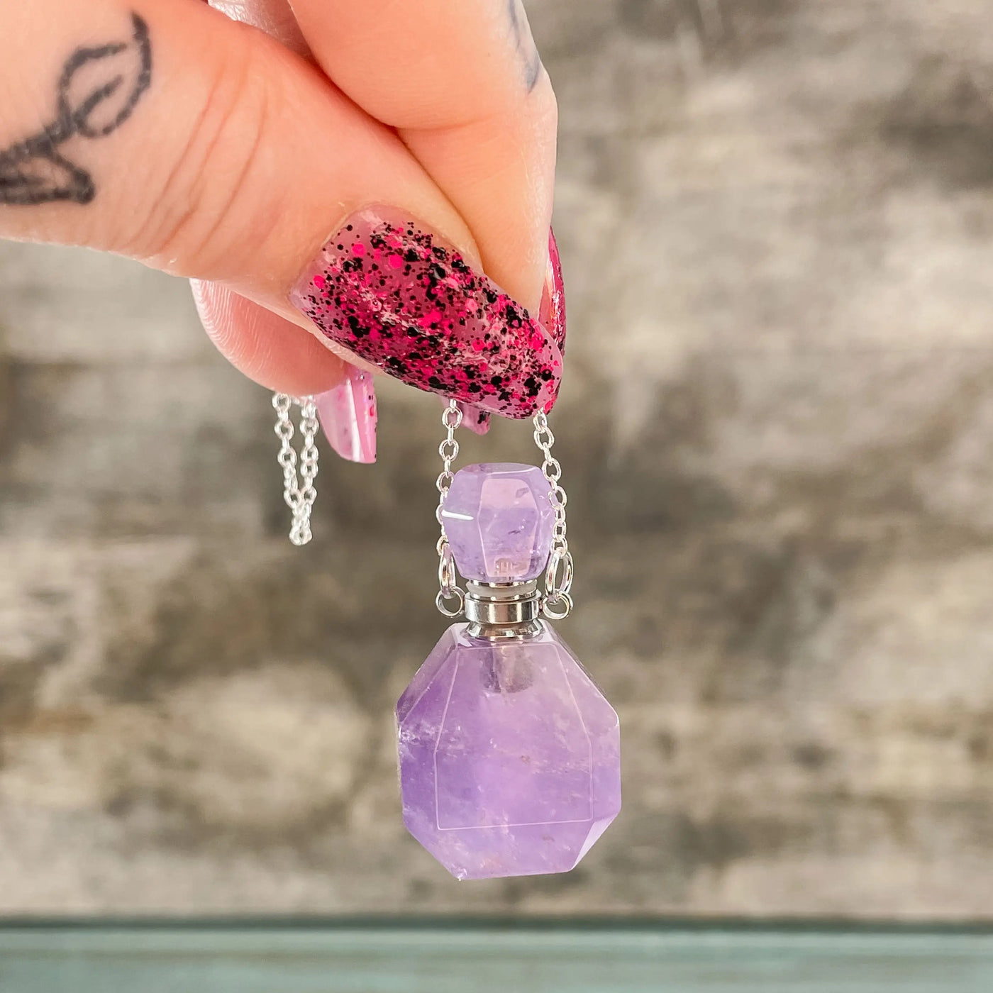 Crystal Vial Pendant Collection