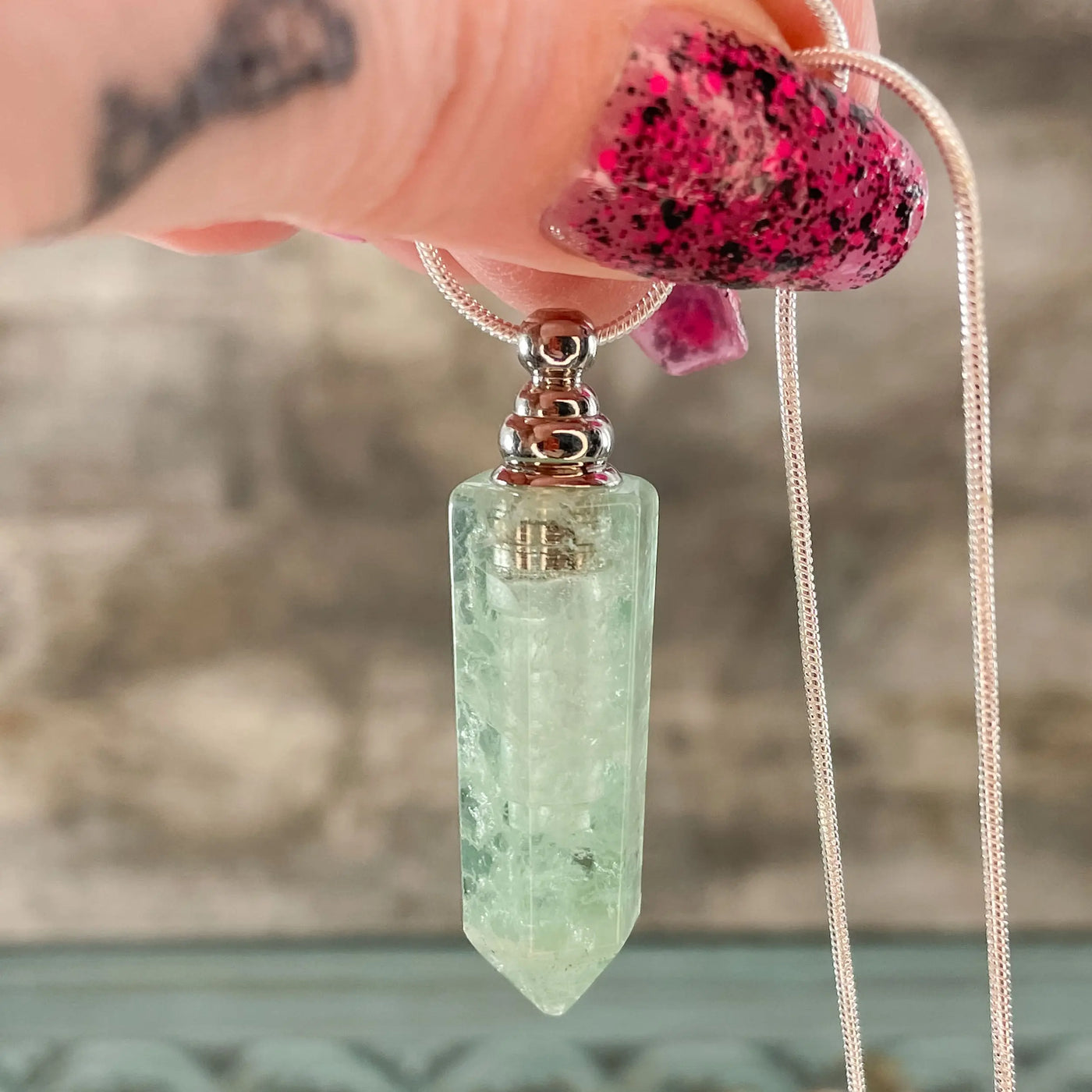 Crystal Vial Pendant Collection