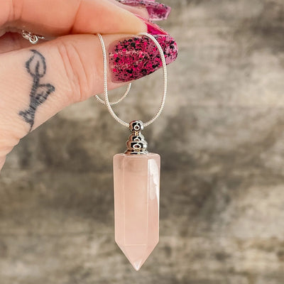 Crystal Vial Pendant Collection