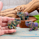 Titanium Druzy Elephant