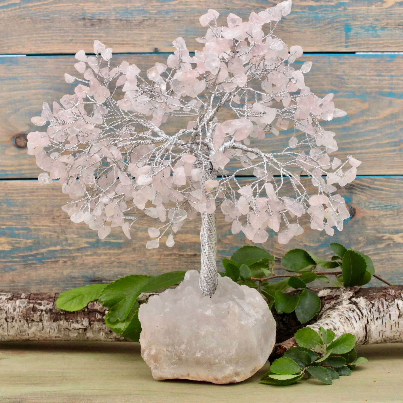 Copy of Quartz Crystal Tree with Zeolite Base