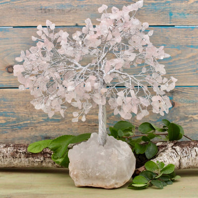Copy of Quartz Crystal Tree with Zeolite Base