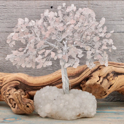 Copy of Quartz Crystal Tree with Zeolite Base