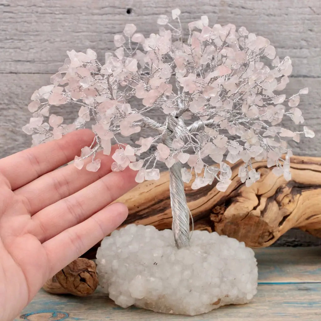 Copy of Quartz Crystal Tree with Zeolite Base