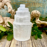 Selenite Tower - 6"