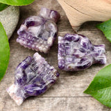 Amethyst Crystal Hands Carving
