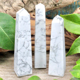 Howlite Obelisk -Thin