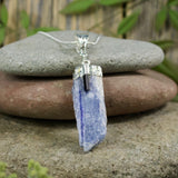 Kyanite & Black Tourmaline Necklace