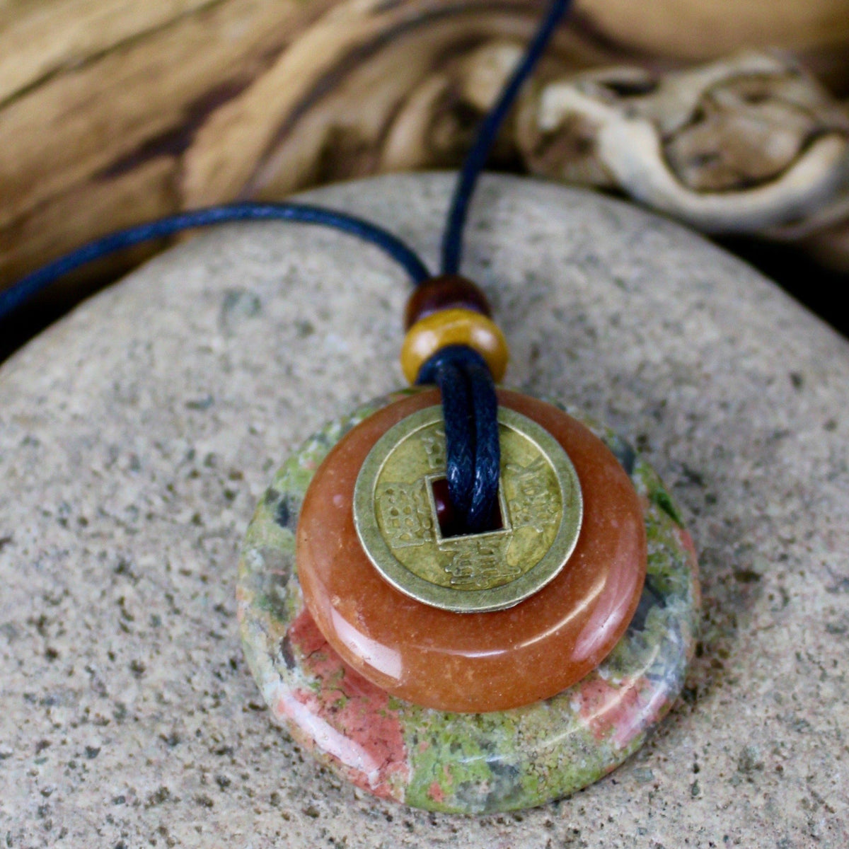 Unakite and Red Aventurine Earth & Art